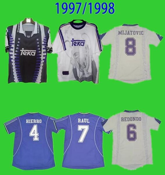 1997 1998 real madrids retro soccer jerseys 97 98 vintage football shirts classic camiseta #7 raul r.carlos hierro redondo suker seedorf hom, Black;yellow
1997 1998 real madrids retro soccer jerseys 97 98 vintage football shirts classic camiseta #7 raul r.carlos hierro redondo suker seedorf hom, Black;yellow