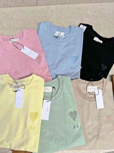 spring fashion designerami and summer macaroni cy light color love embroidery loose round neck short sleeve t-shirt men women, White
spring fashion designerami and summer macaroni cy light color love embroidery loose round neck short sleeve t-shirt men women, White