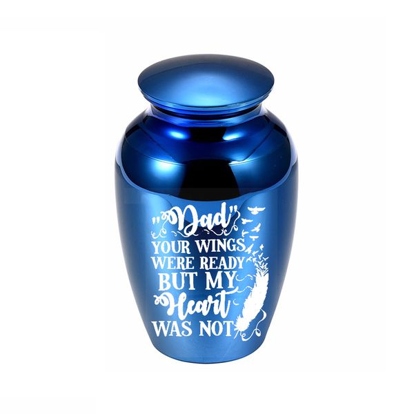 70x45mm pendant engravable feather pet cremation urns human ashes funeral keepsake memorial urn - your wings were ready but my heart, Silver
70x45mm pendant engravable feather pet cremation urns human ashes funeral keepsake memorial urn - your wings were ready but my heart, Silver