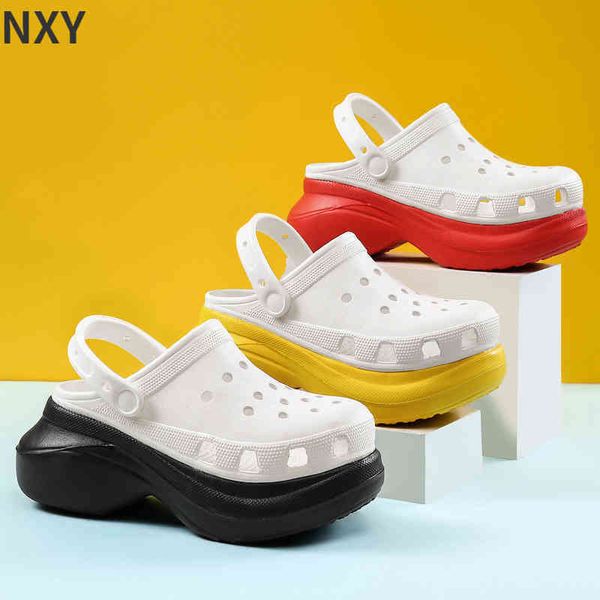 sandals summer women slippers 7.5cm platform garden shoes outdoor swimming pool sandals clogs beach bathroom slides 220623, Black
sandals summer women slippers 7.5cm platform garden shoes outdoor swimming pool sandals clogs beach bathroom slides 220623, Black