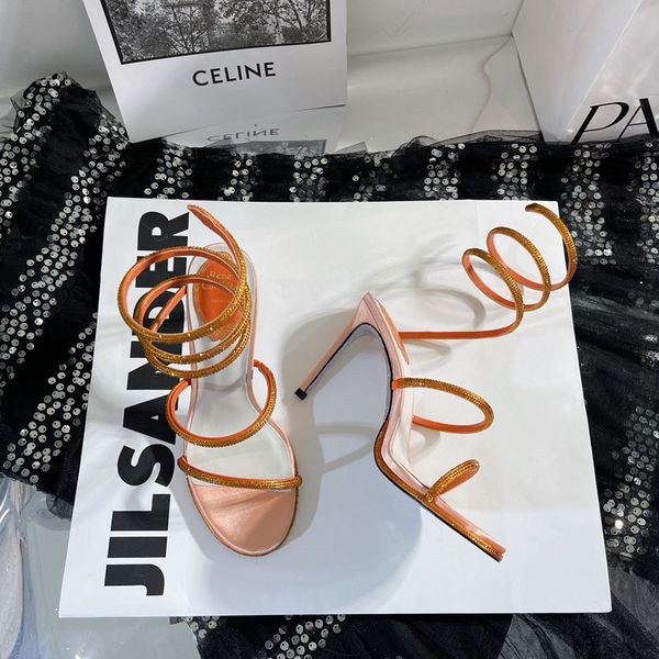 caovilla 105mm rene cleo embellished sandals rhinestone strass stiletto heels evening shoes women high heeled luxury designers wraparound ns, Black
caovilla 105mm rene cleo embellished sandals rhinestone strass stiletto heels evening shoes women high heeled luxury designers wraparound ns, Black