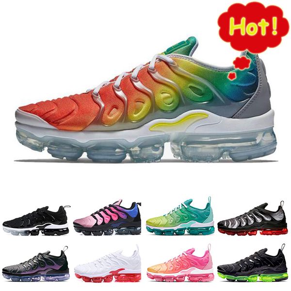 2022 tn plus mens womens running shoes rainbow bumblebee lemon lime aurora green triple black white women sports sneakers size 3645
2022 tn plus mens womens running shoes rainbow bumblebee lemon lime aurora green triple black white women sports sneakers size 3645