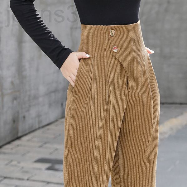 women's jumpsuits & rompers designer corduroy pants children's temperament is versatile 2022 spring and autumn new high waist thin, Black;white
women's jumpsuits & rompers designer corduroy pants children's temperament is versatile 2022 spring and autumn new high waist thin, Black;white