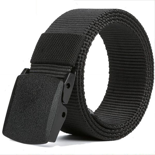 fashion mens belt no metal plastic buckle canvas outdoor belts casual jeans breathable wear-resistant, Black;brown
fashion mens belt no metal plastic buckle canvas outdoor belts casual jeans breathable wear-resistant, Black;brown