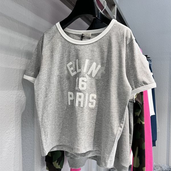 high version first embroidery neck loose cotton lesbian t-shirt sleeved women 80% off factory wholesale, White
high version first embroidery neck loose cotton lesbian t-shirt sleeved women 80% off factory wholesale, White