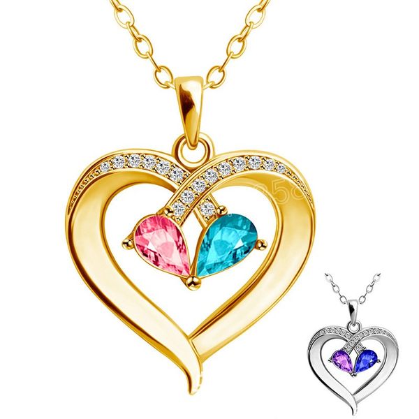 fashion hollow heart pendant necklace for women crystal rhinestone necklace choker neck chain for valentine's day gifts, Silver
fashion hollow heart pendant necklace for women crystal rhinestone necklace choker neck chain for valentine's day gifts, Silver