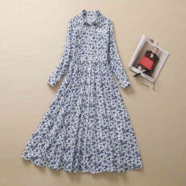 casual dresses wind floral long skirt early autumn women's lapel single breasted waist wrap dress, Black;gray
casual dresses wind floral long skirt early autumn women's lapel single breasted waist wrap dress, Black;gray