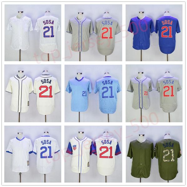 retro 1929 1942 vintage baseball 21 sammy sosa jersey retire pullover pinstripe stitched team color blue grey white army green quality, Black
retro 1929 1942 vintage baseball 21 sammy sosa jersey retire pullover pinstripe stitched team color blue grey white army green quality, Black