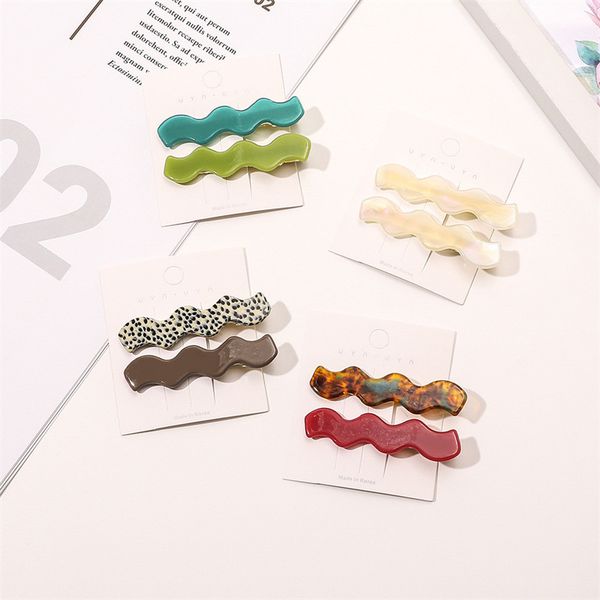 yamog women acetic acid wave shaped 2 sets hair clamps lady mixed color ponytail bang hair clips european medium size headdress water ripple, Slivery;golden
yamog women acetic acid wave shaped 2 sets hair clamps lady mixed color ponytail bang hair clips european medium size headdress water ripple, Slivery;golden