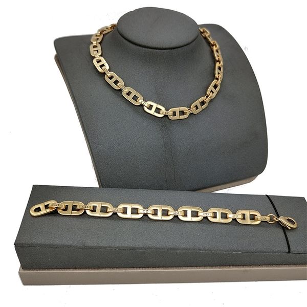 80% off clearance necklace new heavy industry brass gold high-end fashion necklace and hand decoration, Black
80% off clearance necklace new heavy industry brass gold high-end fashion necklace and hand decoration, Black