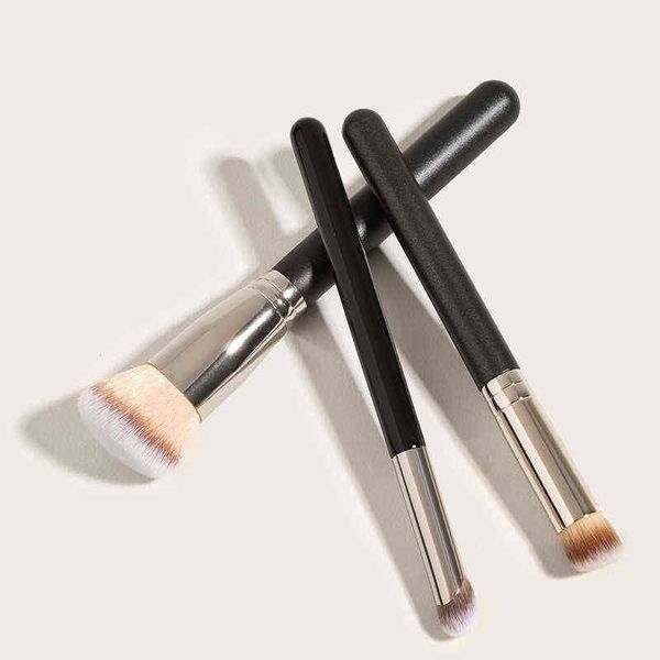 3pcs black wood makeup brushes set magic traceless foundation brush profession concealer fluffy contour tool 0308
3pcs black wood makeup brushes set magic traceless foundation brush profession concealer fluffy contour tool 0308