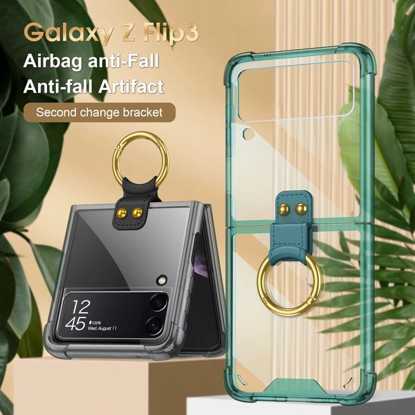 for samsung galaxy z flip 3 flip3 flip 4 flip4 cases transparent ring bracket folding shockproof stander hard cover
for samsung galaxy z flip 3 flip3 flip 4 flip4 cases transparent ring bracket folding shockproof stander hard cover