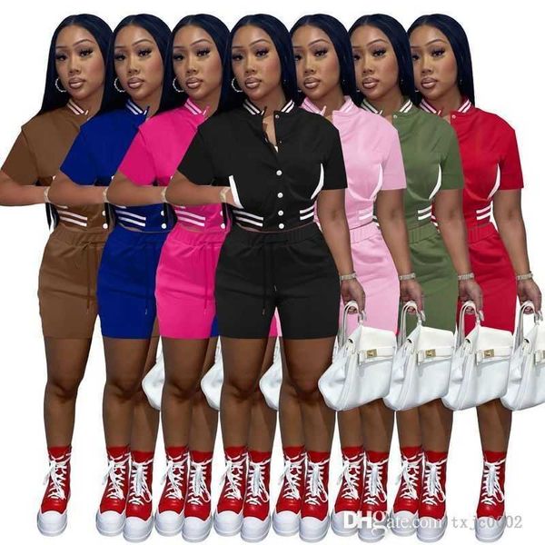 desinger women baseball tracksuits 2022 short sets summer two piece pants joggers set ladies varsity jacket shorts outfits, Gray
desinger women baseball tracksuits 2022 short sets summer two piece pants joggers set ladies varsity jacket shorts outfits, Gray