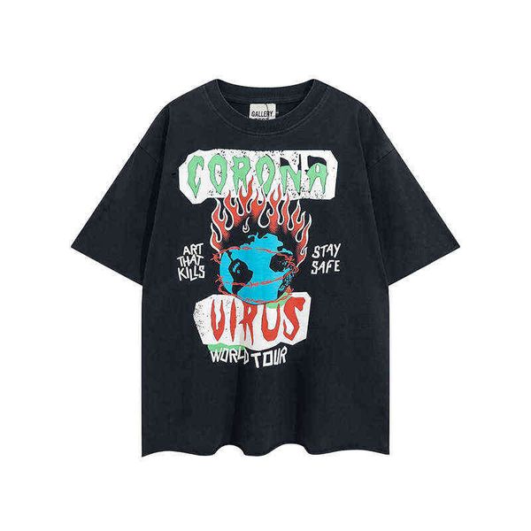 fashion 2022 designer shirt galley dept t-shirts same flame earth letter men's and women's loose destructive cotton short sleeve t, White;black
fashion 2022 designer shirt galley dept t-shirts same flame earth letter men's and women's loose destructive cotton short sleeve t, White;black