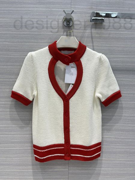 women's sweaters designer 2021 early autumn short sleeve tanabata valentine's day baby same heart-shaped hollow neck t-shirt singl, White;black
women's sweaters designer 2021 early autumn short sleeve tanabata valentine's day baby same heart-shaped hollow neck t-shirt singl, White;black