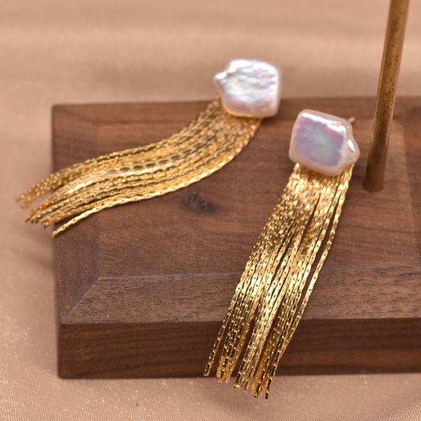 earrings designer for women tassel dangle fashion all-match ladies long handmade earrings banquet wedding jewelry valentine's day gift, Silver
earrings designer for women tassel dangle fashion all-match ladies long handmade earrings banquet wedding jewelry valentine's day gift, Silver