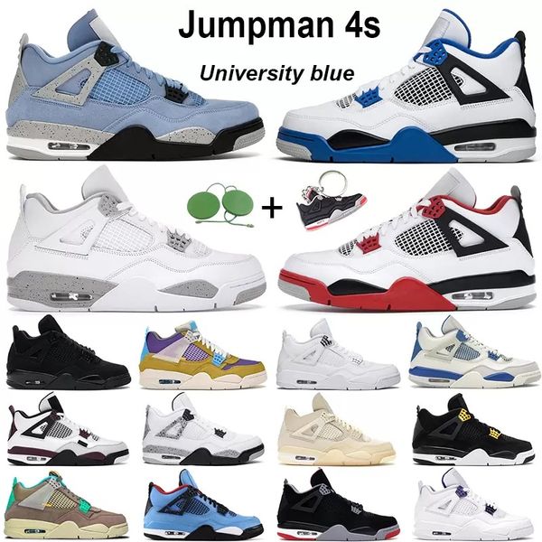 mens basketball shoes 4s jumpman 4 university blue black cat pure money bred motorsports fire red white cement men sports sneakers
mens basketball shoes 4s jumpman 4 university blue black cat pure money bred motorsports fire red white cement men sports sneakers