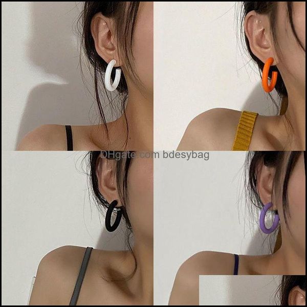 hoop hie earrings jewelry fashion 10 styles candy color acrylic circle vintage geometric stud for women party drop delivery 2021 xrw4m, Golden;silver
hoop hie earrings jewelry fashion 10 styles candy color acrylic circle vintage geometric stud for women party drop delivery 2021 xrw4m, Golden;silver