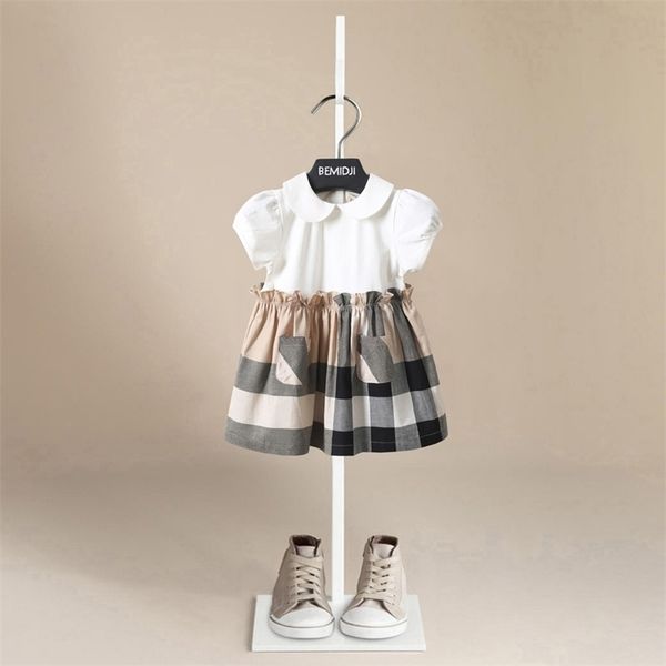 summer white doll lapel shortsleeved cotton childrens princess kids dresses for girls 220618, Red;yellow
summer white doll lapel shortsleeved cotton childrens princess kids dresses for girls 220618, Red;yellow