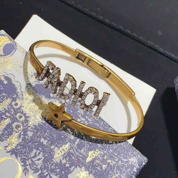 letter full diamond open star bracelet women's worn ring bracelet us design jewelry, Black
letter full diamond open star bracelet women's worn ring bracelet us design jewelry, Black