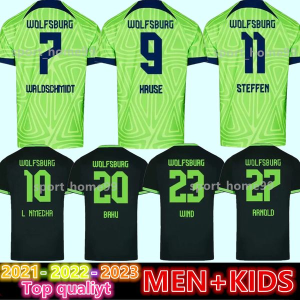 new 2022 2023 wolfsburg soccer jerseys steffen kruse arnold .nmecha baku wind arnold waldschmidt 22 23 home away football shirt men kids ki, Black;yellow
new 2022 2023 wolfsburg soccer jerseys steffen kruse arnold .nmecha baku wind arnold waldschmidt 22 23 home away football shirt men kids ki, Black;yellow
