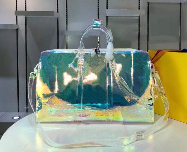 designer travel bag 50cm transparent printing luxury large capacity outdoor sports bag men's and women's handbag
designer travel bag 50cm transparent printing luxury large capacity outdoor sports bag men's and women's handbag