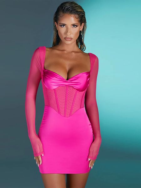 square collar corset party dress lined stretch mesh daily outfits long sleeve backless pink dresses for women handbag169, Black;gray
square collar corset party dress lined stretch mesh daily outfits long sleeve backless pink dresses for women handbag169, Black;gray