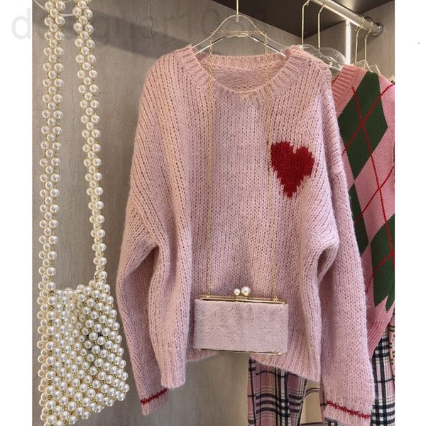 women's knits & tees designer 2021 autumn and winter new casual loose versatile love sweater long sleeve pullover sweater women's, White
women's knits & tees designer 2021 autumn and winter new casual loose versatile love sweater long sleeve pullover sweater women's, White