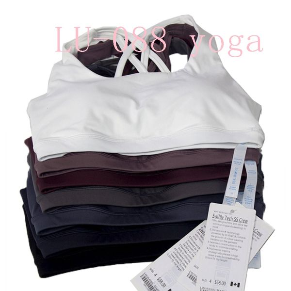 align women's bras lu-088 crop gym clothing for fitness female underwear yoga clothes for girls sportswear woman bodice sports, Red;black
align women's bras lu-088 crop gym clothing for fitness female underwear yoga clothes for girls sportswear woman bodice sports, Red;black