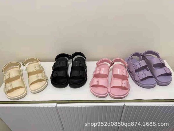 sandals g family jelly sandals candy color flat thick bottom casual versatile non slip beach women, Black
sandals g family jelly sandals candy color flat thick bottom casual versatile non slip beach women, Black