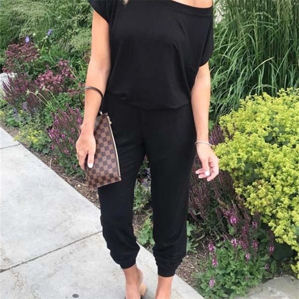 summer black jumpsuit women overalls 1pc long romper woman off shoulder for 220704, Black;white
summer black jumpsuit women overalls 1pc long romper woman off shoulder for 220704, Black;white