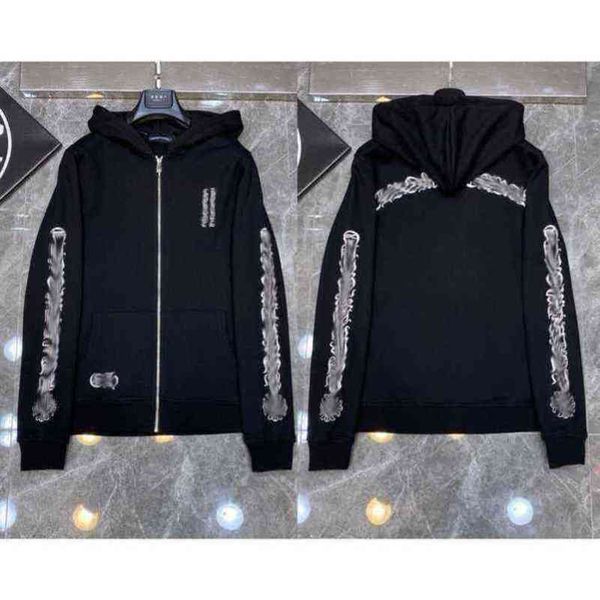 fashion classic luxury mens zipper ch hoodies designer horseshoe sanskrit cross print pullover hooded sweatshirts sweater woman loose jackts, Black
fashion classic luxury mens zipper ch hoodies designer horseshoe sanskrit cross print pullover hooded sweatshirts sweater woman loose jackts, Black
