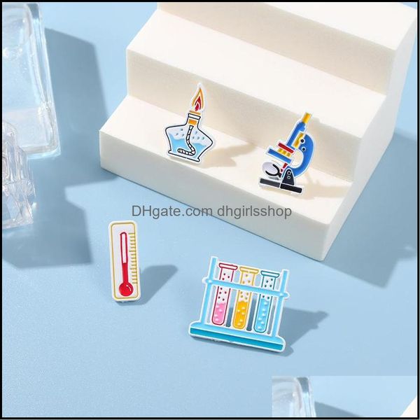 pins brooches jewelry microscope alcohol lamp shaped pins thermometer test tube model alloy enamel collar chemic dh471, Gray
pins brooches jewelry microscope alcohol lamp shaped pins thermometer test tube model alloy enamel collar chemic dh471, Gray