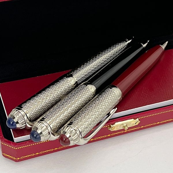 giftpen luxury designer rollerball pens withs gems pen metals with red box, Blue;orange