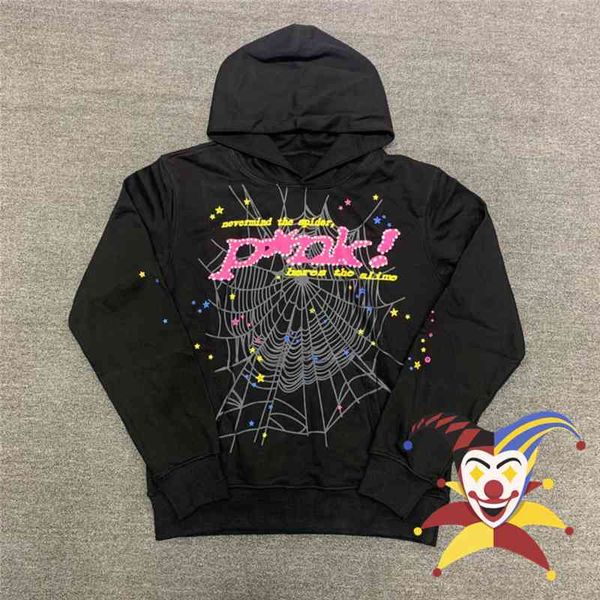 puff print sp5der young thug 555555 angel hoodie men women quality spider web sweatshirts pullover, Black
puff print sp5der young thug 555555 angel hoodie men women quality spider web sweatshirts pullover, Black