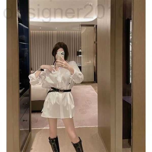 women's polos designer chaopai 22 early spring new korean long shirt skirt with belt. super versatile fashion and leisure style, uw0f, White
women's polos designer chaopai 22 early spring new korean long shirt skirt with belt. super versatile fashion and leisure style, uw0f, White