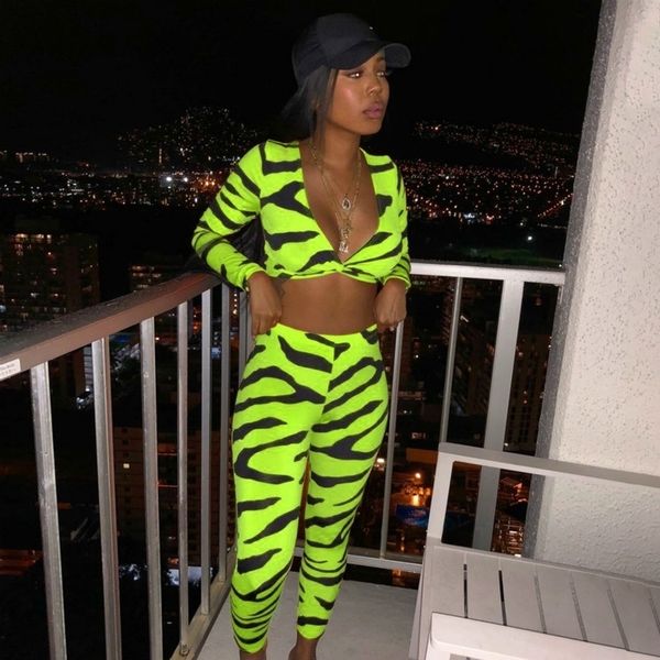 anjamanor 2 piece set women matching sets club outfits zebra print neon green two piece set and pants fall d54ae21 y200110, White
anjamanor 2 piece set women matching sets club outfits zebra print neon green two piece set and pants fall d54ae21 y200110, White
