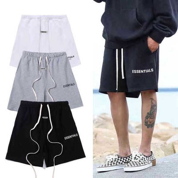 2022 factory online export fashion design men's and women's same shorts fog thread sentials brand loose, White;black
2022 factory online export fashion design men's and women's same shorts fog thread sentials brand loose, White;black