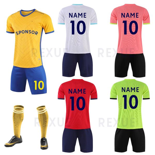 men children sets football uniforms diy boys soccer jersey tracksuit kids play ball sportswear kits blank custom print 220615, Gray
men children sets football uniforms diy boys soccer jersey tracksuit kids play ball sportswear kits blank custom print 220615, Gray