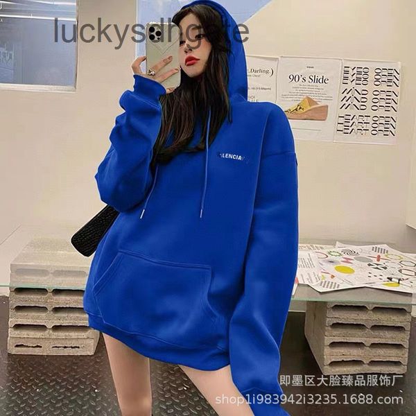 designer brand hoodies ba lencia ga medium length new parisian style long sleeved sweater for female lovers hooded korean loose student fash, Black
designer brand hoodies ba lencia ga medium length new parisian style long sleeved sweater for female lovers hooded korean loose student fash, Black