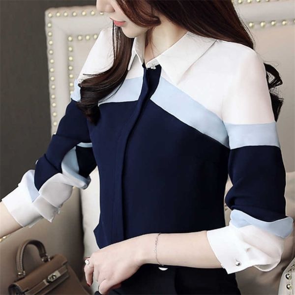 fashion woman blouses female long sleeve women shirt turn down collar office ladies chiffon blouse women b615 210602, White
fashion woman blouses female long sleeve women shirt turn down collar office ladies chiffon blouse women b615 210602, White