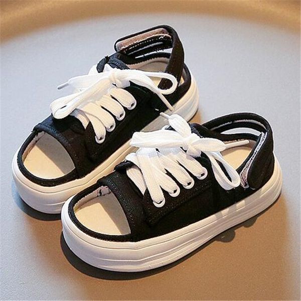 Children Sandal New Style Summer Baby Boys Girls Canvas Sneakers Antiskid Kids Running Shoes Sports Beach Shoe 5f79, White
Children Sandal New Style Summer Baby Boys Girls Canvas Sneakers Antiskid Kids Running Shoes Sports Beach Shoe 5f79, White