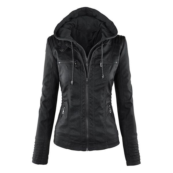 new women autumn winter faux soft leather jackets coats lady black pu zipper epaule motorcycle streetwear t200828
new women autumn winter faux soft leather jackets coats lady black pu zipper epaule motorcycle streetwear t200828