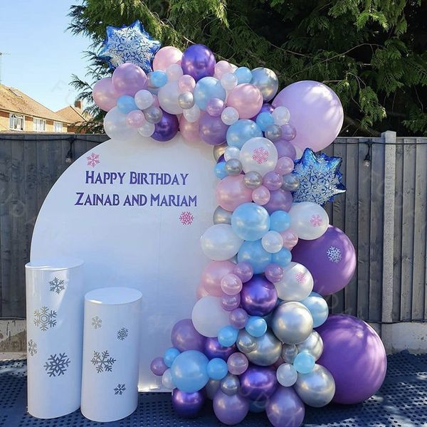 1set frozen theme party balloon arch garland kit snowflake aluminum foil balloon kids birthday baby shower globos supllies
1set frozen theme party balloon arch garland kit snowflake aluminum foil balloon kids birthday baby shower globos supllies