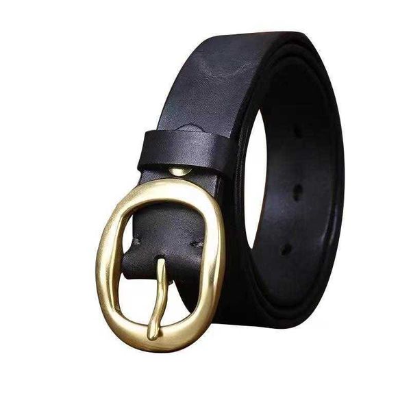 2022 new women's genuine leather copper buckle belt girl's classic luxury jeans belts, Black;brown
2022 new women's genuine leather copper buckle belt girl's classic luxury jeans belts, Black;brown