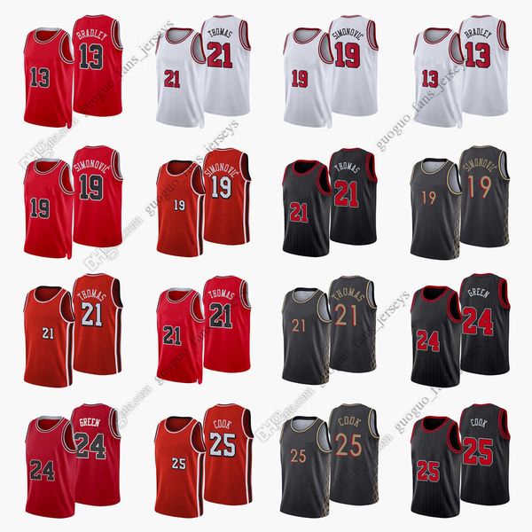 custom printed 2022 new city basketball jerseys 13 bradley 19 simonovic 21 thomas 24 green 25 cook red white black jersey size s--xxxl, Black;red
custom printed 2022 new city basketball jerseys 13 bradley 19 simonovic 21 thomas 24 green 25 cook red white black jersey size s--xxxl, Black;red