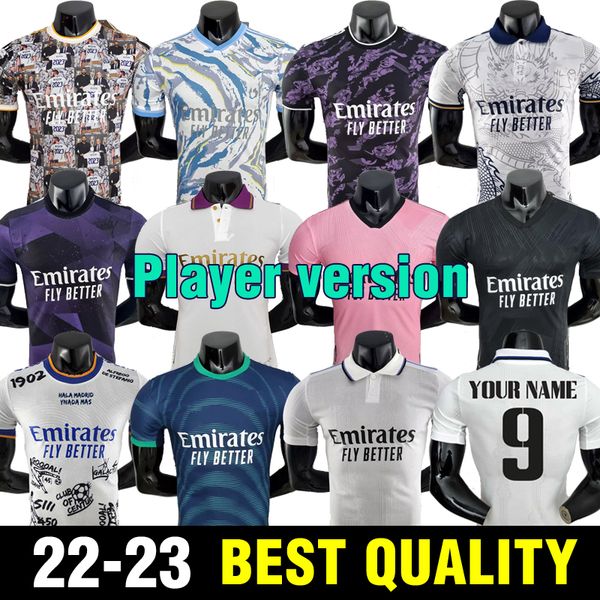 player version benzema soccer jersey 22 23 pre-match training football shirt vini jr camavinga alaba hazard asensio modric kroos valverde un, Black;yellow
player version benzema soccer jersey 22 23 pre-match training football shirt vini jr camavinga alaba hazard asensio modric kroos valverde un, Black;yellow