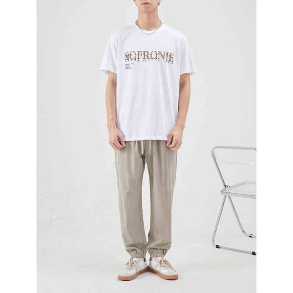 yizhi men's letter printed boyfriend style short sleeve 2022 summer simple casual round neck combed cotton t-shirtljjk, White;black
yizhi men's letter printed boyfriend style short sleeve 2022 summer simple casual round neck combed cotton t-shirtljjk, White;black
