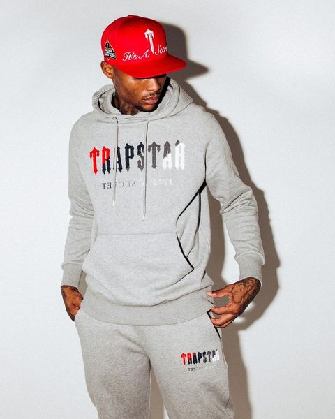 sweatshirts trapstar hoodies embroidery decoding hooded sportswear men and women sportswear suit zipper trousers size xl, Black
sweatshirts trapstar hoodies embroidery decoding hooded sportswear men and women sportswear suit zipper trousers size xl, Black