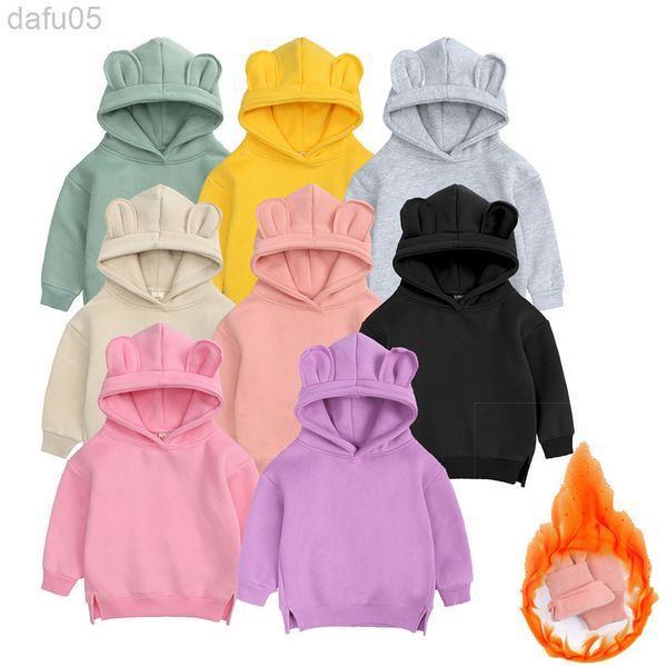 0-7y baby jongens meisjes kleding winter lente leuke hoodies koreaanse hoodie dikker fleece sweatshirt kinderkleding jassen l220808, Black
0-7y baby jongens meisjes kleding winter lente leuke hoodies koreaanse hoodie dikker fleece sweatshirt kinderkleding jassen l220808, Black